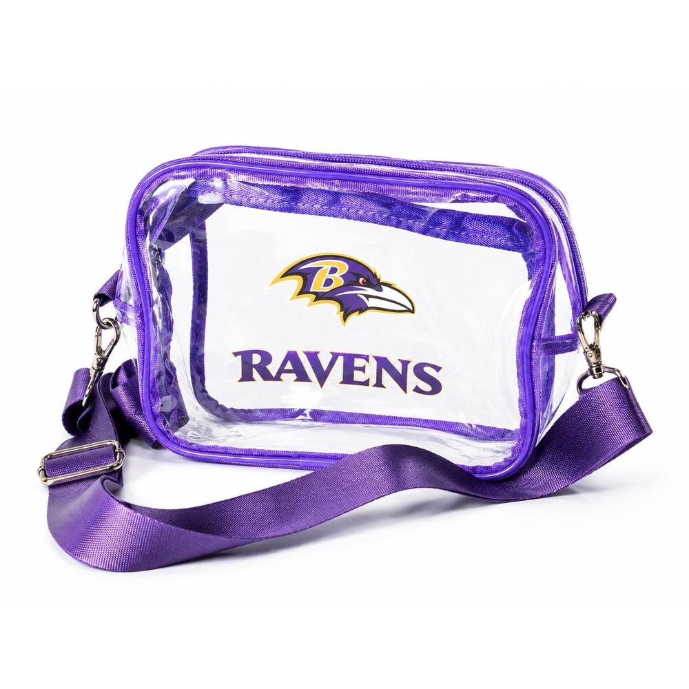 Baltimore Ravens Clear Crossbody Bag